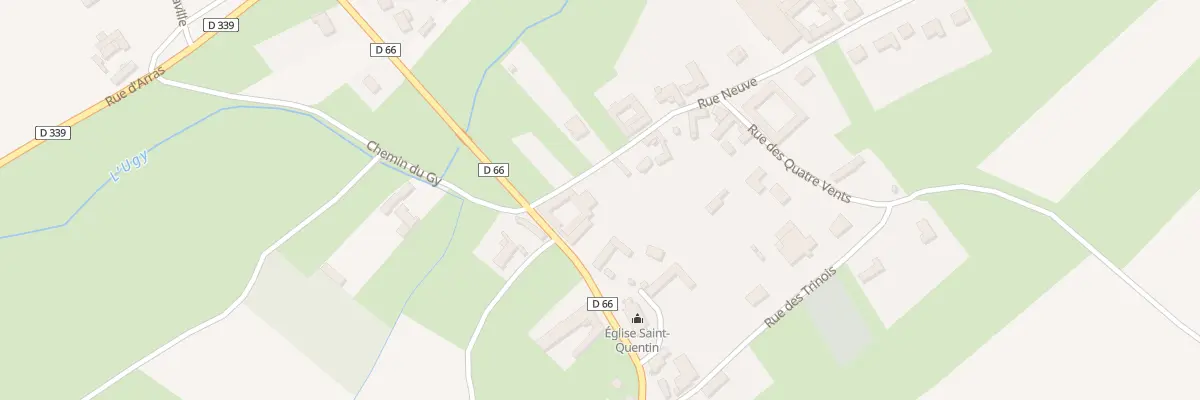 Plan du 1 Gr Grand Rue à Lattre-Saint-Quentin