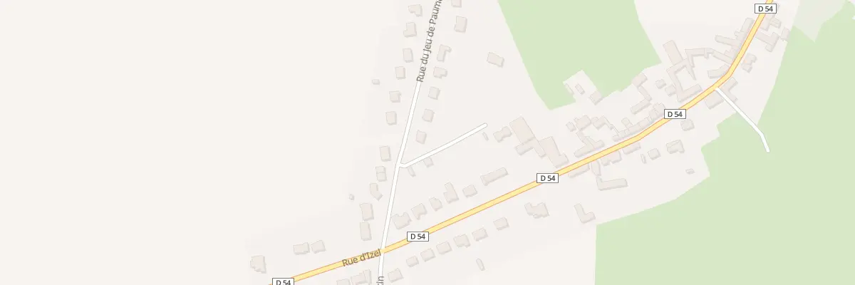 Plan du 21 Rue du Jeu de Paume à Hermaville