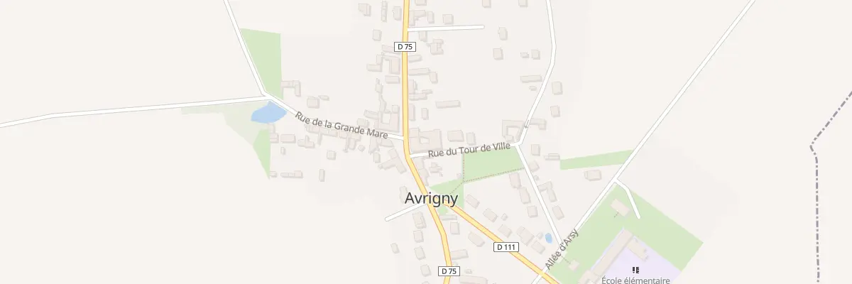 Plan du 48 Rue de la Jacquerie à Avrigny