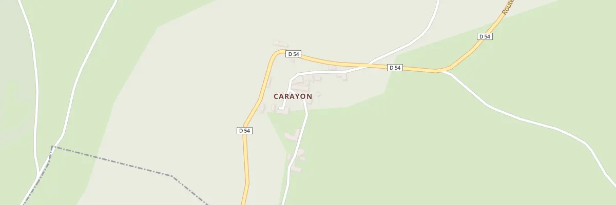 Plan du 5486 Carayon à Viane
