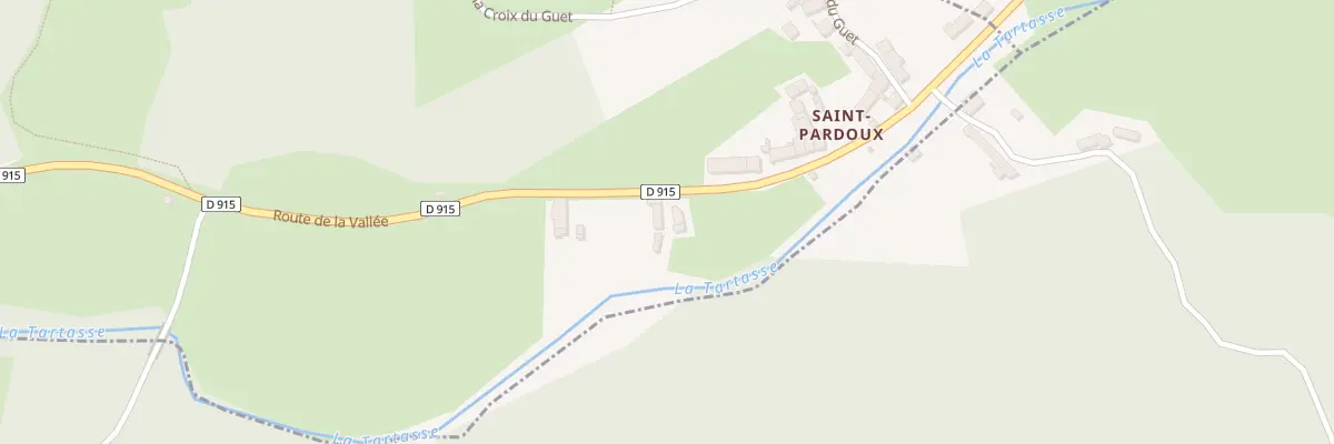 Plan du 5120 Saint Pardoux à La Petite-Marche