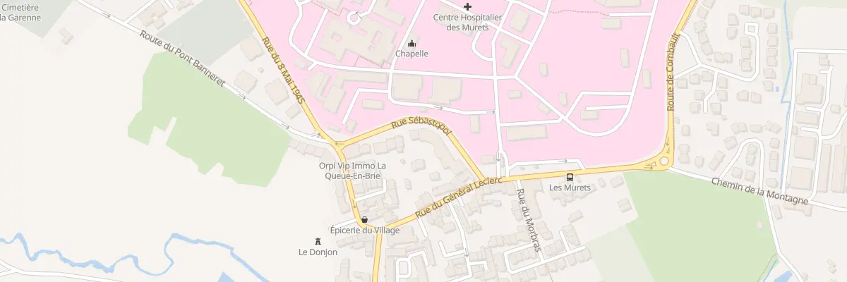 Plan du 5 Rue Sébastopol à La Queue-en-Brie