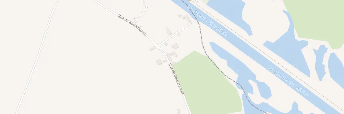 Plan du 5031 Rue de Bouzencourt au Hamel