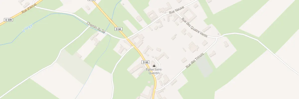 Plan du 3 Gr Grand Rue à Lattre-Saint-Quentin