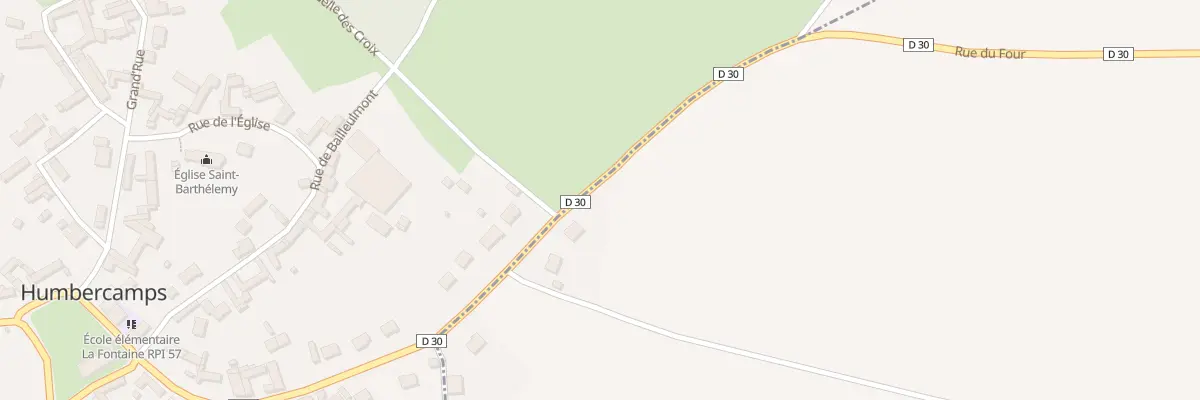 Plan du 95 Au Sentier d’Humbercamps à Pommier