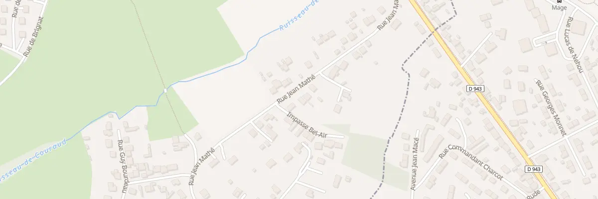 Plan du 52 Rue Jean Mathé à Domérat
