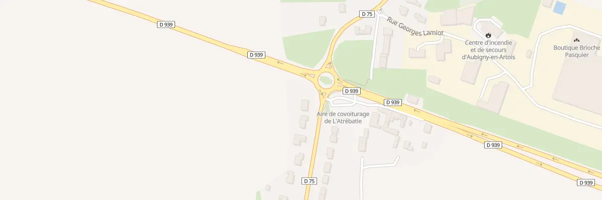 Plan du 2 Rue Paul Dumont à Aubigny-en-Artois
