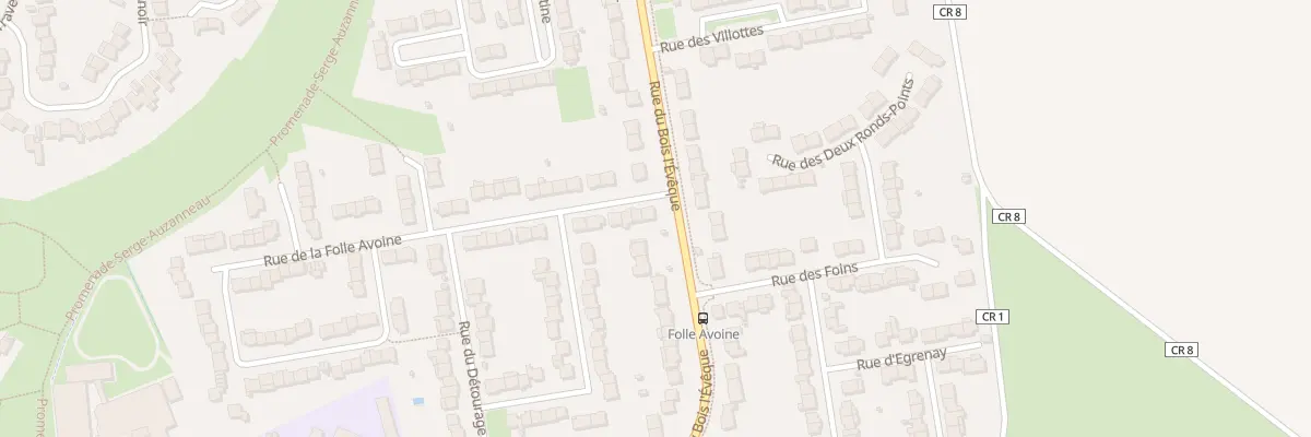Plan du 1 Rue de la Folle Avoine à Combs-la-Ville