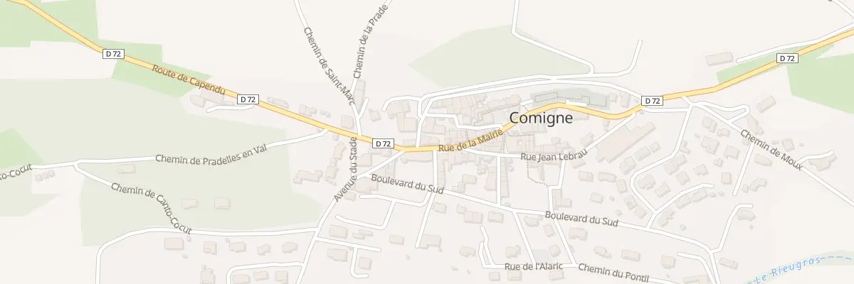 Plan du 6 Rue de la Mairie à Comigne