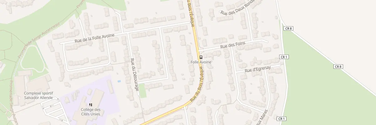 Plan du 42 Rue du Bois l’Evêque à Combs-la-Ville