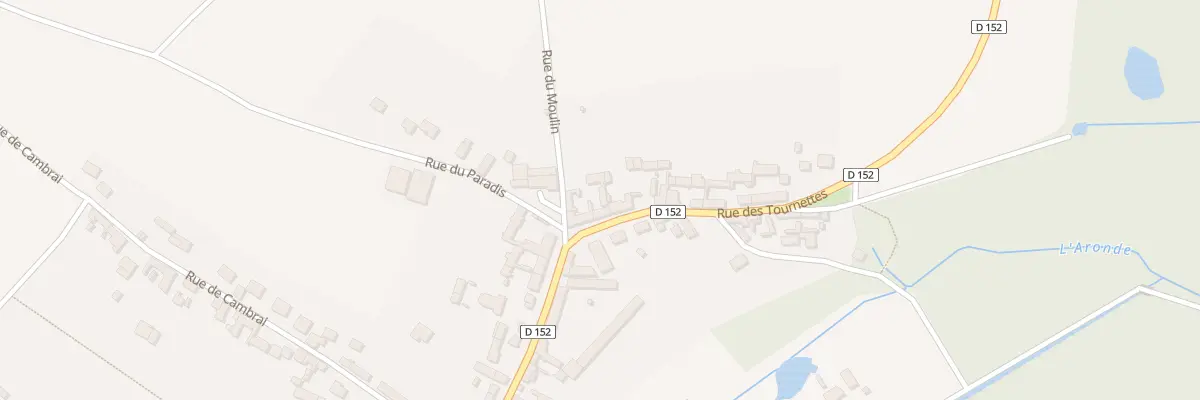 Plan du 3 Rue des Tournettes à Montiers