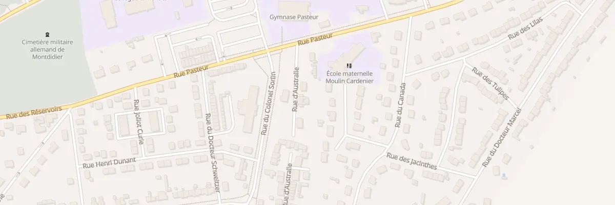 Plan du 32 Rue d’Australie à Montdidier