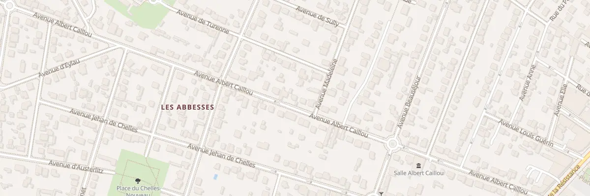 Plan du 46 Av Albert Caillou à Chelles