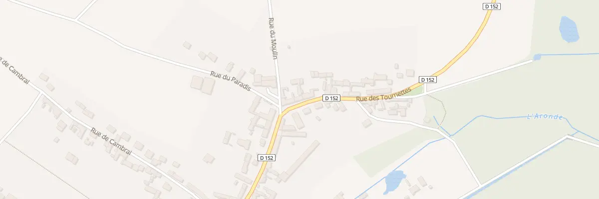 Plan du 3 Rue des Tournettes à Montiers