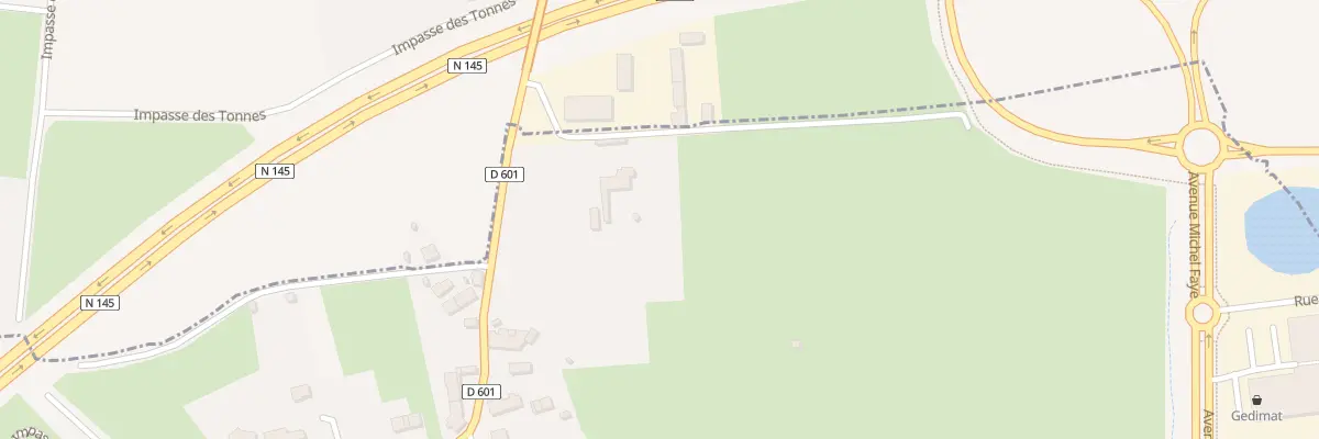 Plan du 58 Rue Hélène Boucher à Domérat