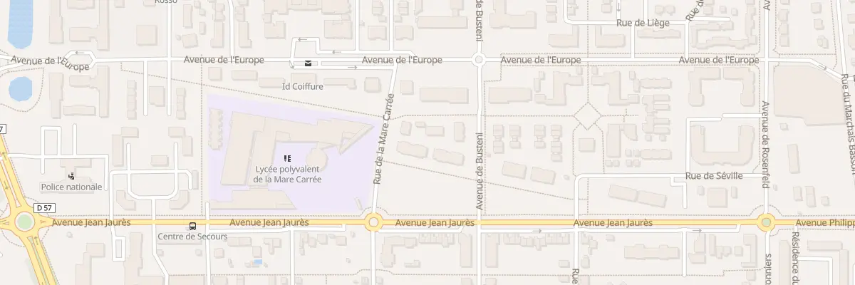 Plan du 79H Rue de la Mare Carree à Moissy-Cramayel