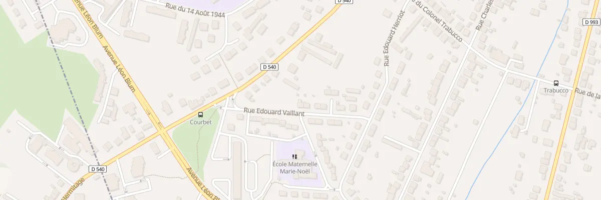 Plan du 16 Rue Edouard Vaillant à Montluçon