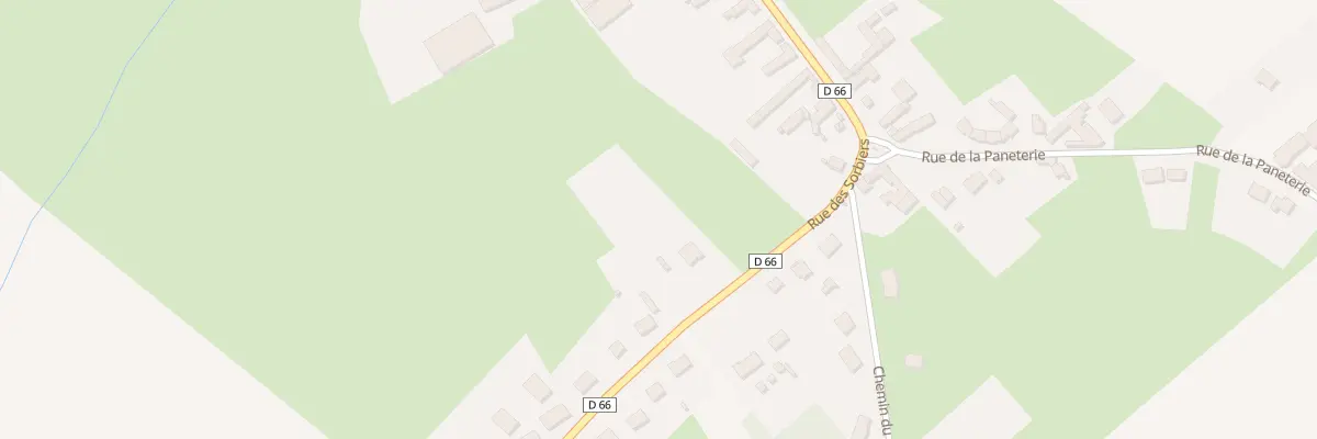 Plan du 2 Rue des Sorbiers à Lattre-Saint-Quentin