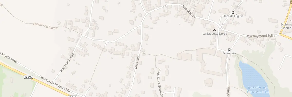 Plan du 5 Rue Gally à Savigny-le-Temple