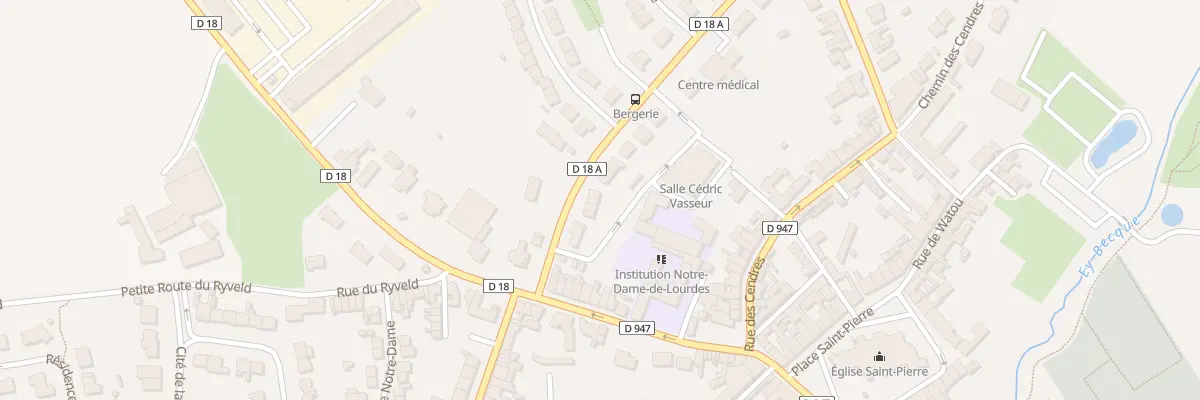 Plan du 6 Av de la Bergerie à Steenvoorde