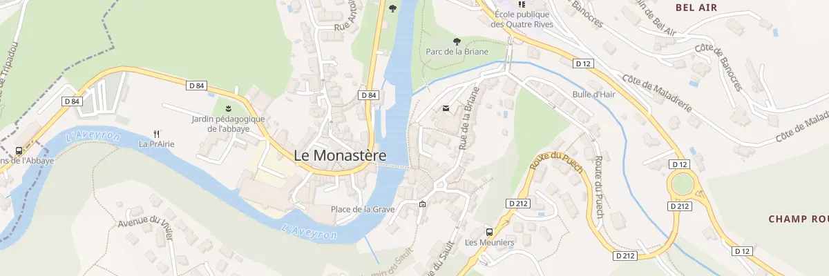 Plan du 5402 Pl de la République au Monastère