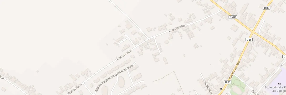 Plan du 49 Rue Voltaire à Haillicourt