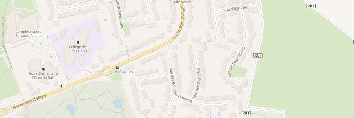 Plan du 3 Rue du Bois des Limosins à Combs-la-Ville