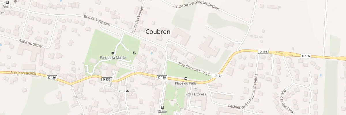 Plan du 5 Rue Clarisse Louvet à Coubron