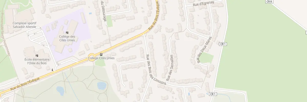 Plan du 5 Rue du Bois des Limosins à Combs-la-Ville