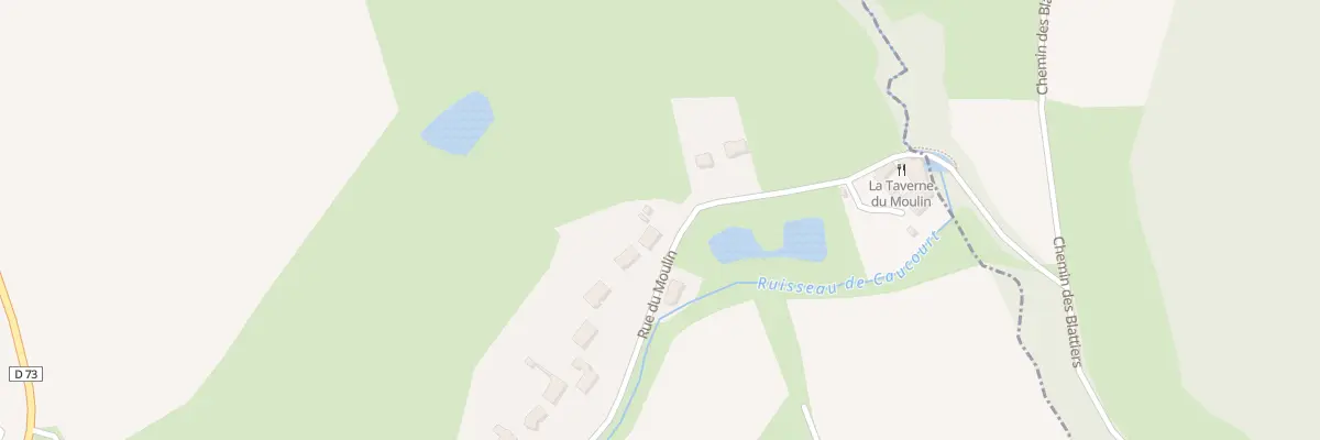 Plan du 5038 Rue du Moulin à Caucourt