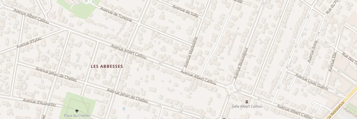 Plan du 44 Av Albert Caillou à Chelles