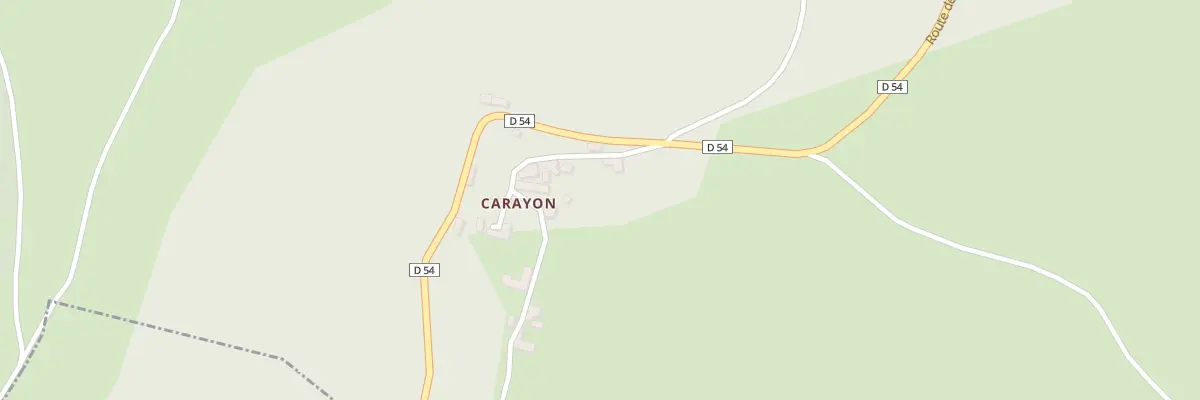 Plan du 1 Ham de Carayon à Viane