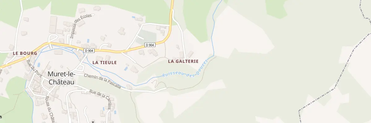 Plan du 5265 Bardels à Muret-le-Château