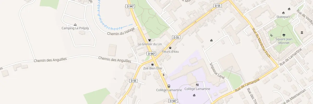 Plan du 90 Rue de la Libération à Hondschoote