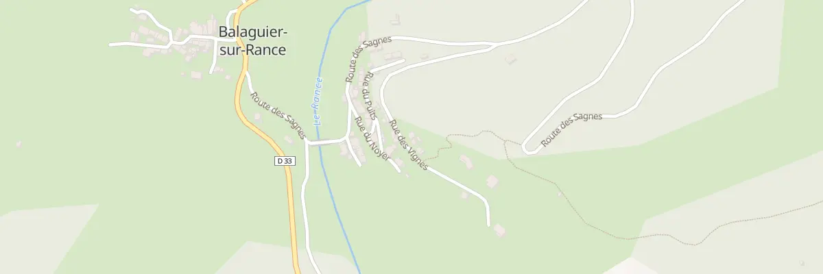 Plan du 5035 Balaguier sur Rance à Balaguier-sur-Rance