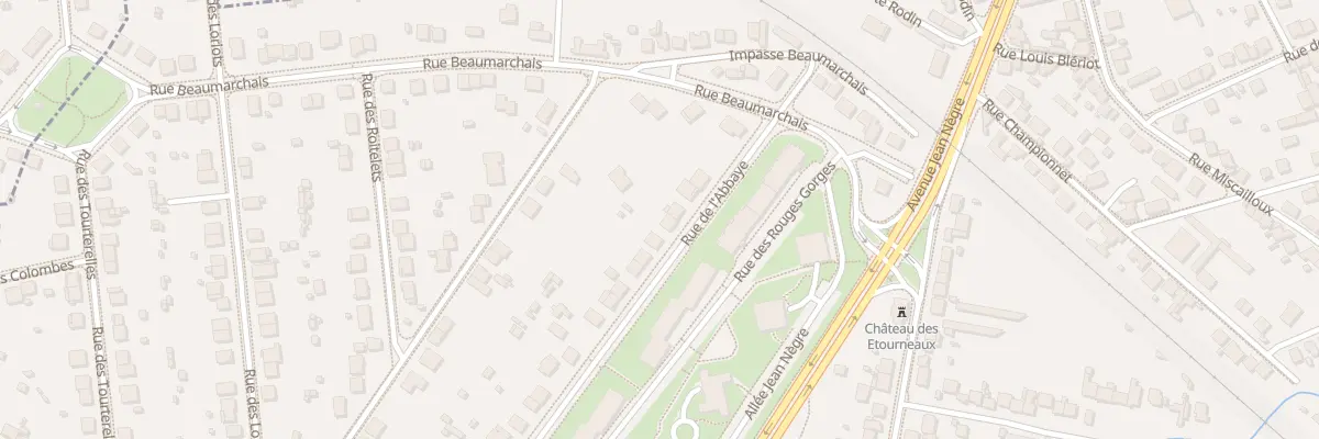 Plan du 12 Rue de l’Abbaye à Montluçon