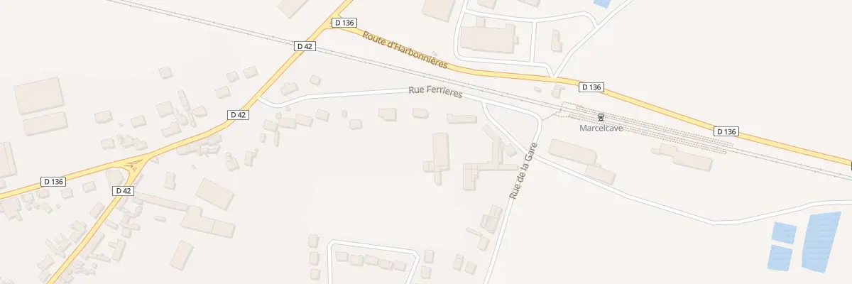 Plan du 7 Rue de Ferrieres à Marcelcave