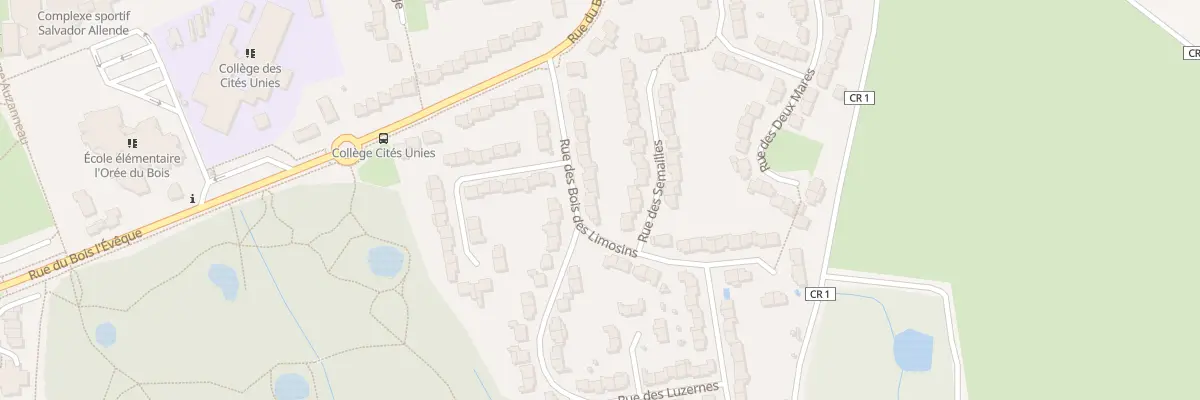 Plan du 17 Rue du Bois des Limosins à Combs-la-Ville