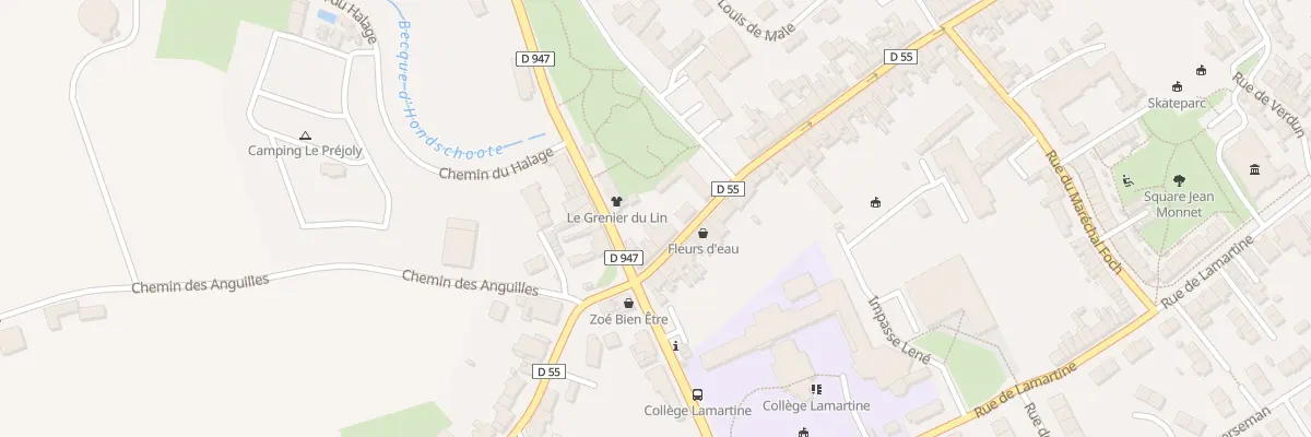 Plan du 88 Rue de la Libération à Hondschoote
