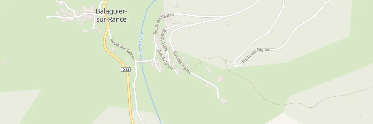 Plan du 5094 Balaguier sur Rance à Balaguier-sur-Rance
