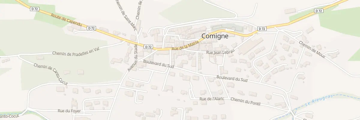 Plan du 3 Rue Jean Lebrau à Comigne