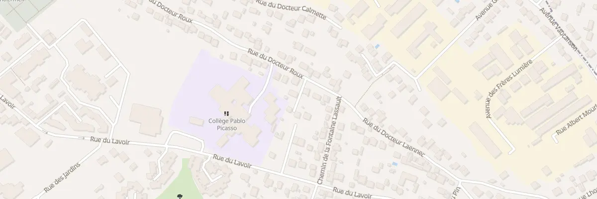 Plan du 66 Rue du Docteur Roux à Montfermeil