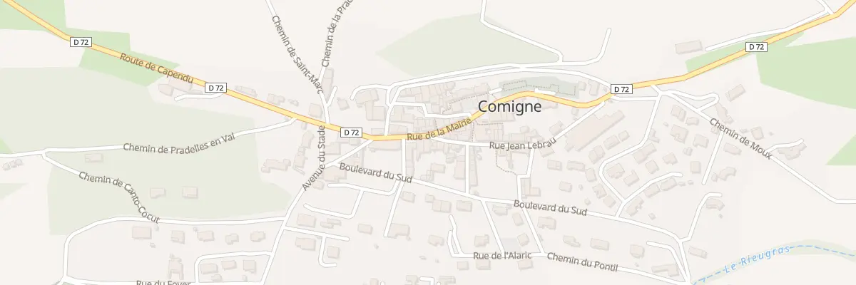 Plan du 1 Rue Jean Lebrau à Comigne
