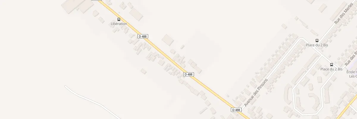 Plan du 34 Rue de la Libération à Haillicourt