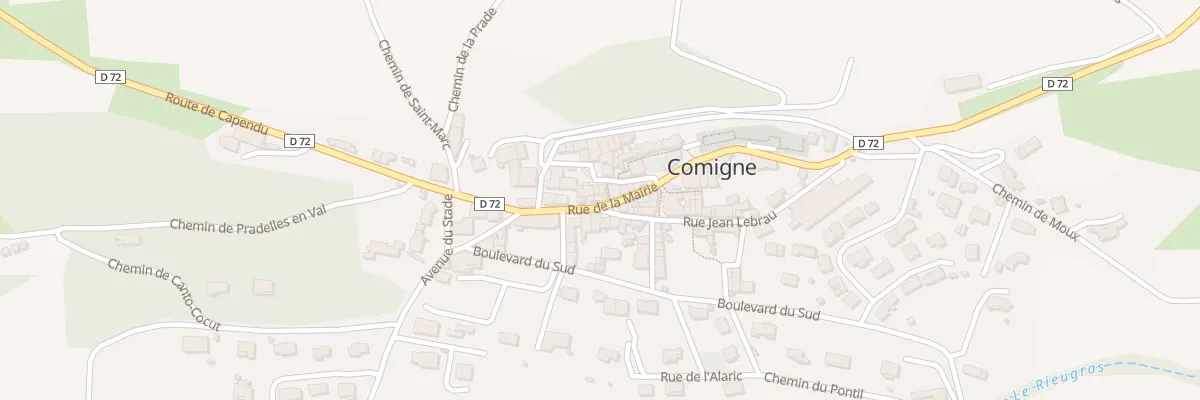 Plan du 18 Rue de la Mairie à Comigne