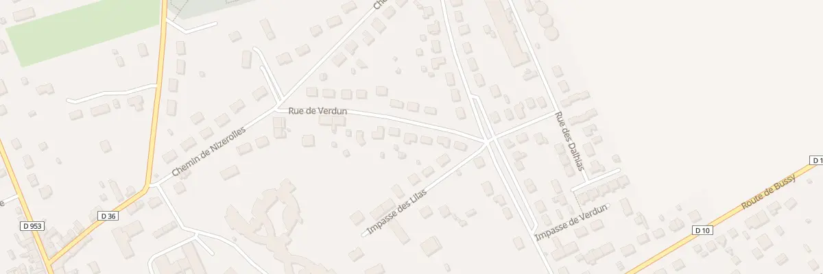 Plan du 21 Rue de Verdun à Dun-sur-Auron