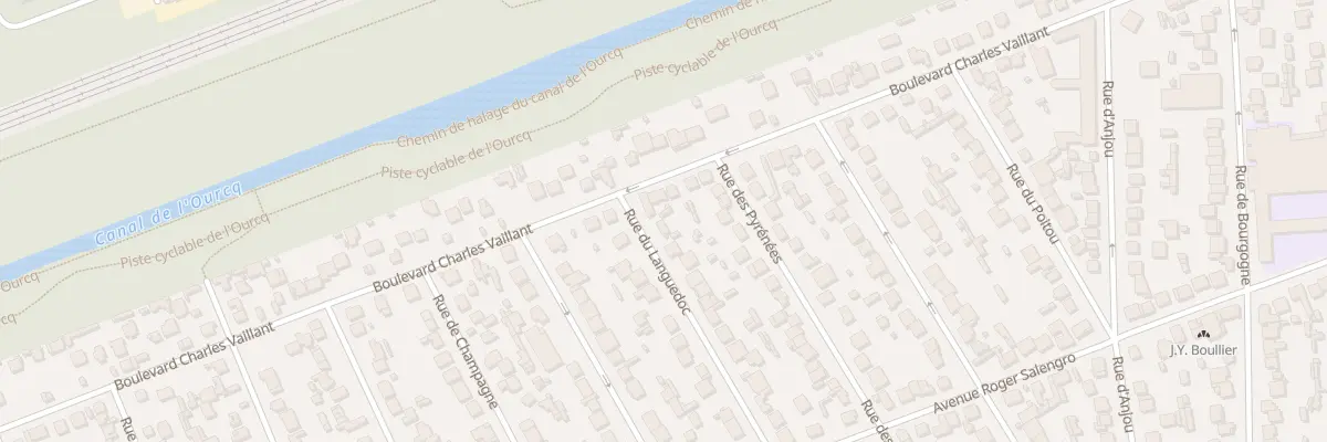 Plan du 3 Rue du Languedoc à Tremblay-en-France