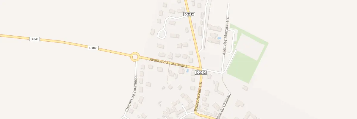 Plan du 6 Av du Tournedos à Mauregard