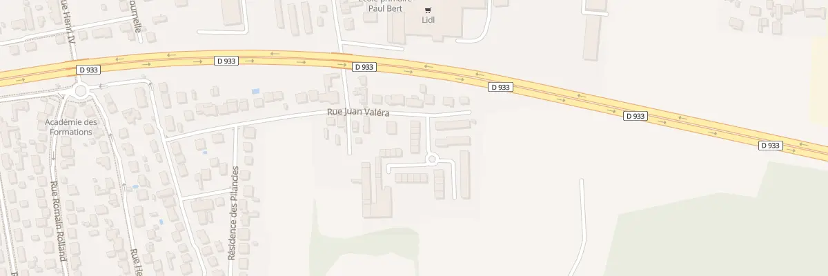 Plan du 42C Rue Juan Valera à Tremblay-en-France