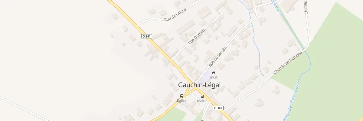 Plan du 18 Rue Dumetz à Gauchin-Légal